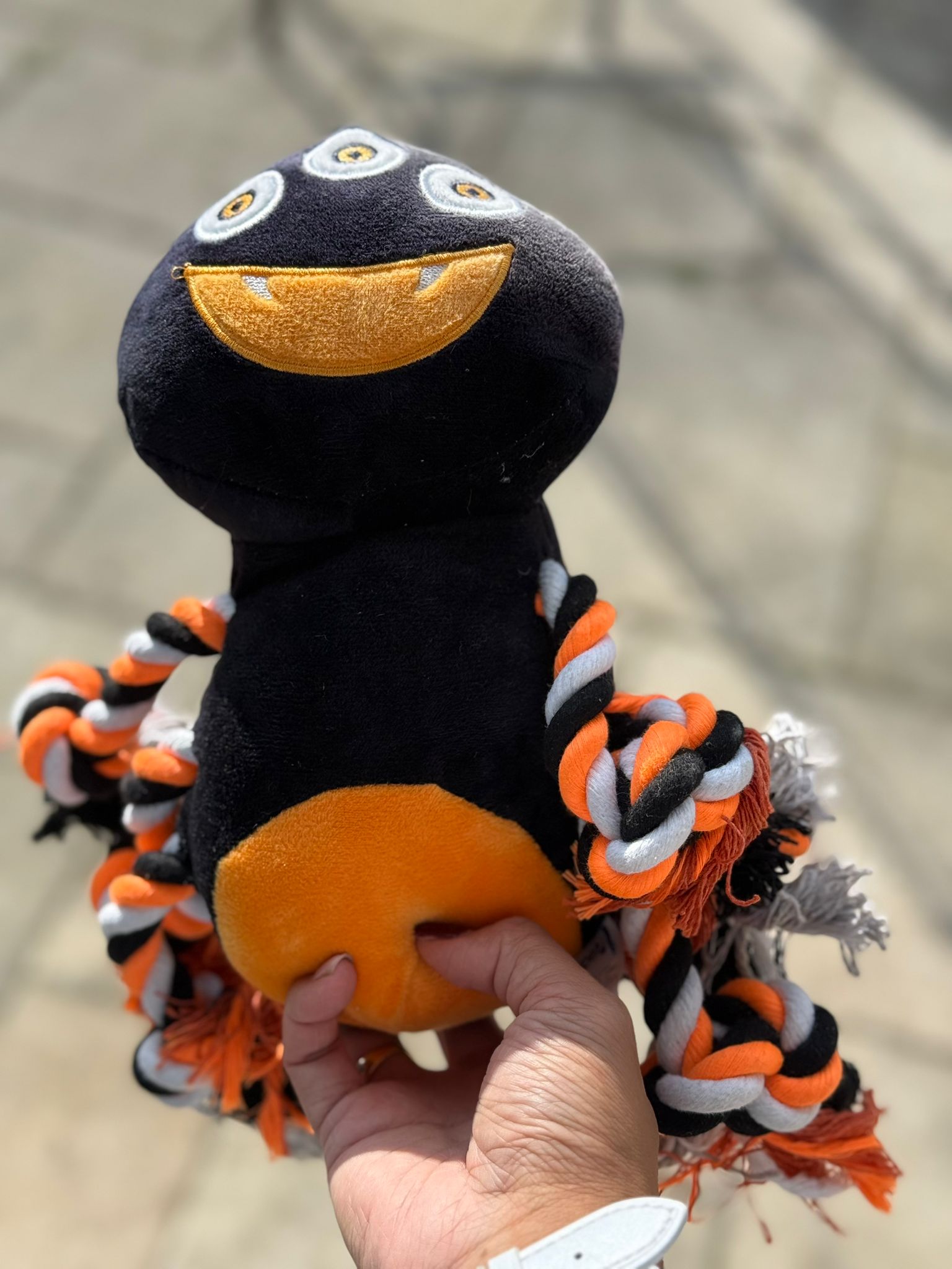 De tweede product foto voor Halloween Spin Met Flospoten