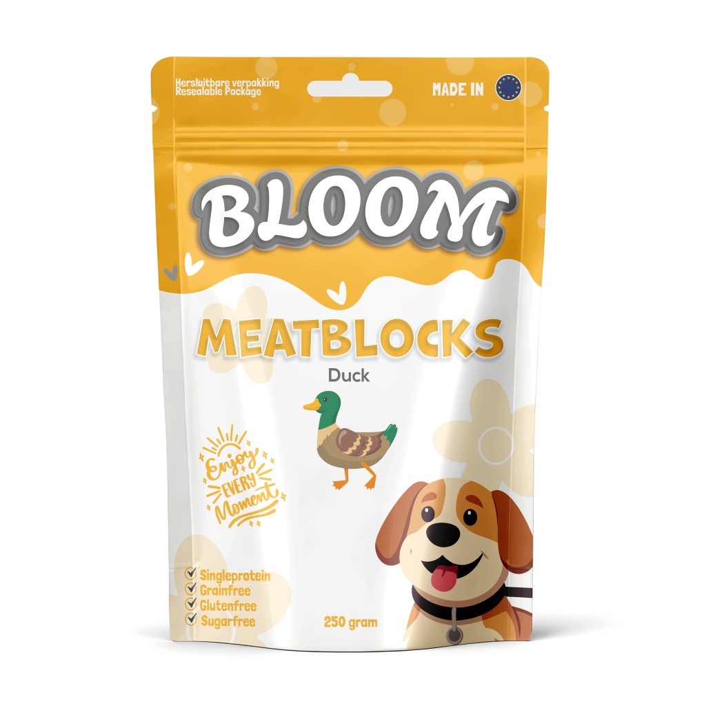 De product foto voor Bloom Meatblocks Duck