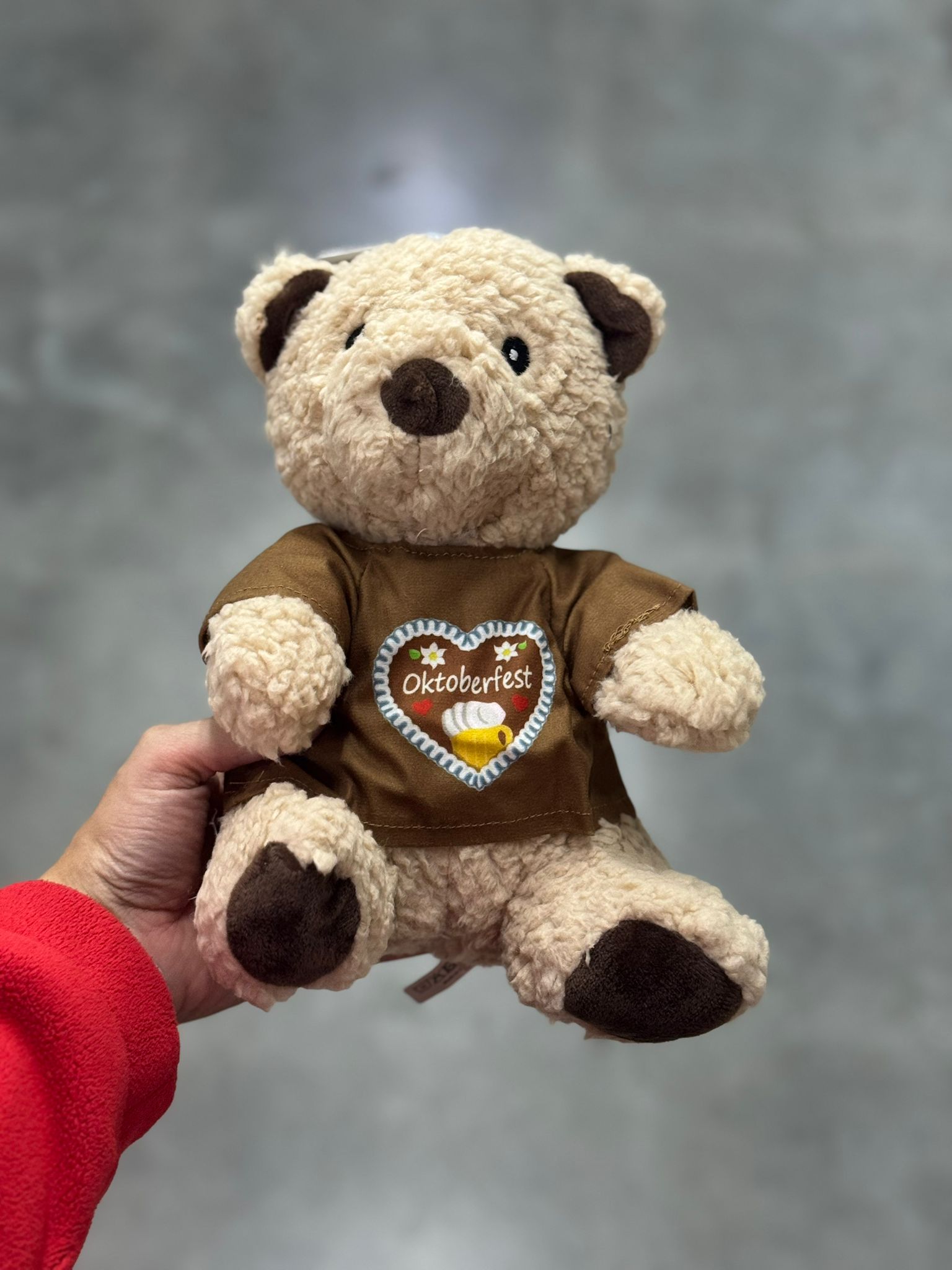 De product foto voor Oktoberfest teddybeer pluche