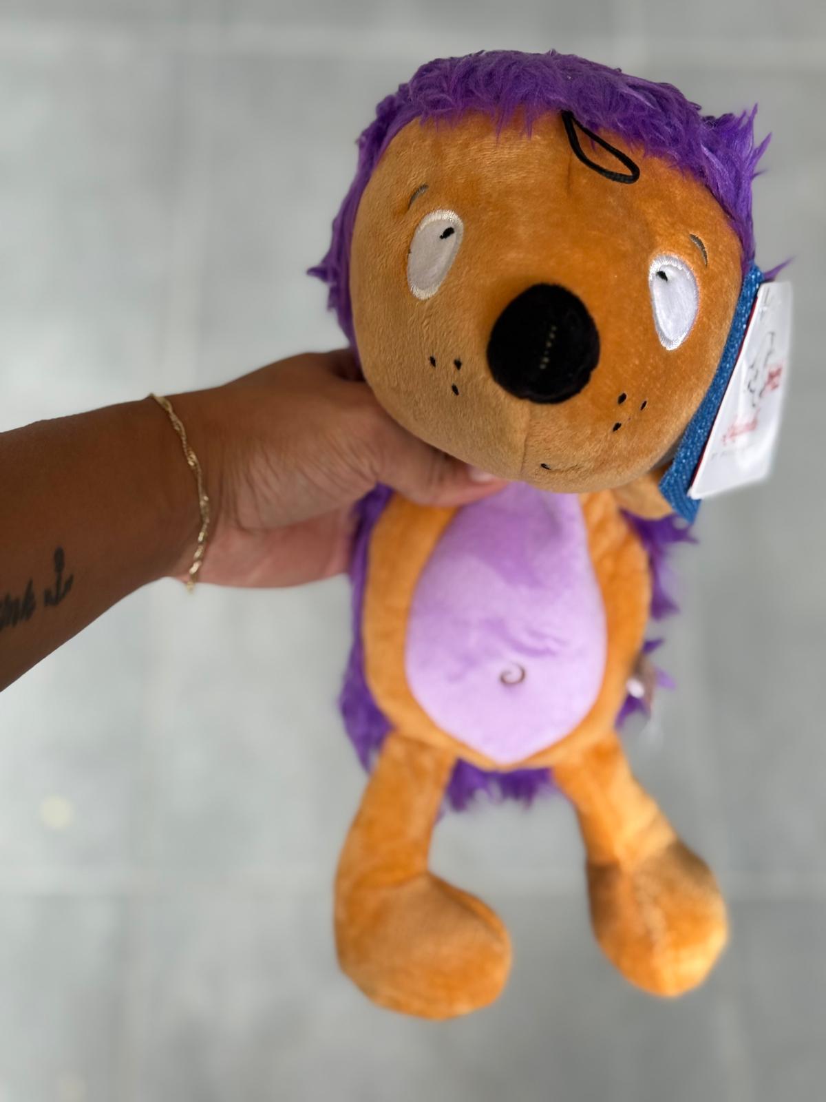 De derde product foto voor Lulubelles Power Plush Herbie Hedgehog