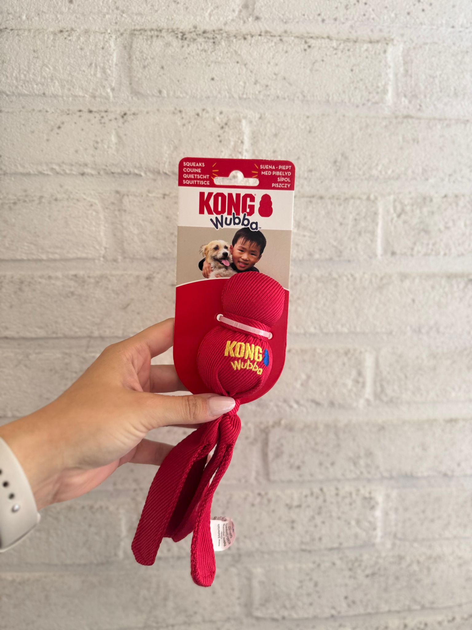 De derde product foto voor Kong wubba assorti
