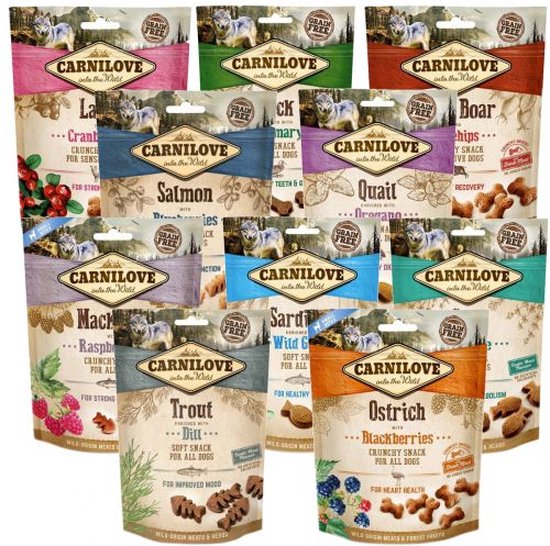 De product foto voor Carnilove bundel 10x200gr