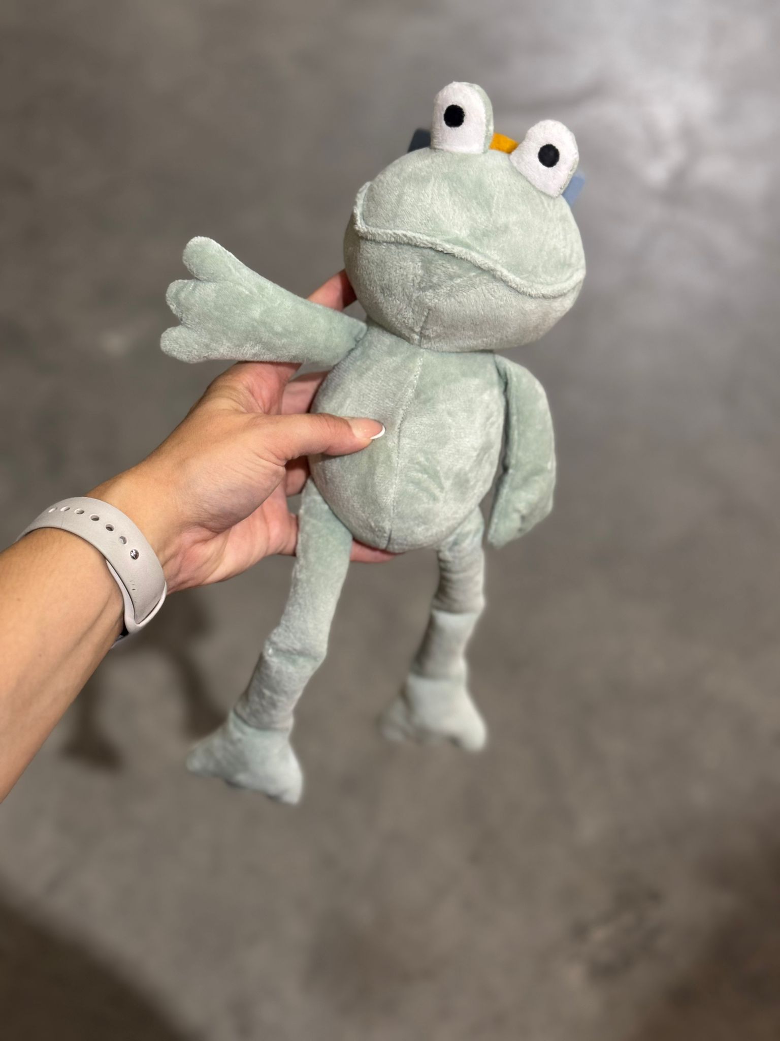 De tweede product foto voor Trixie Kikker Koning Pluche