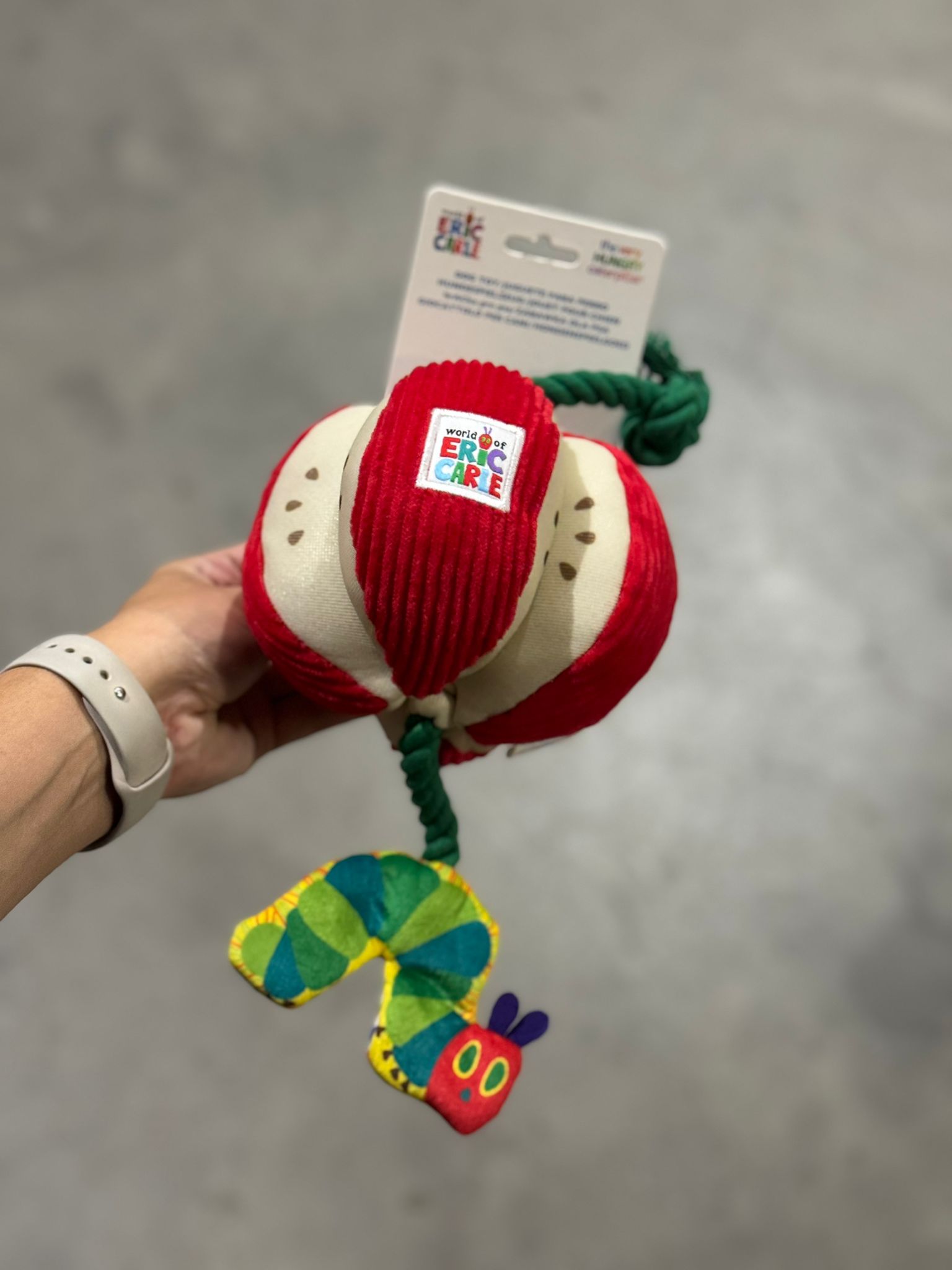 De eerste product foto voor het gerelateerde product Pluche appel touw