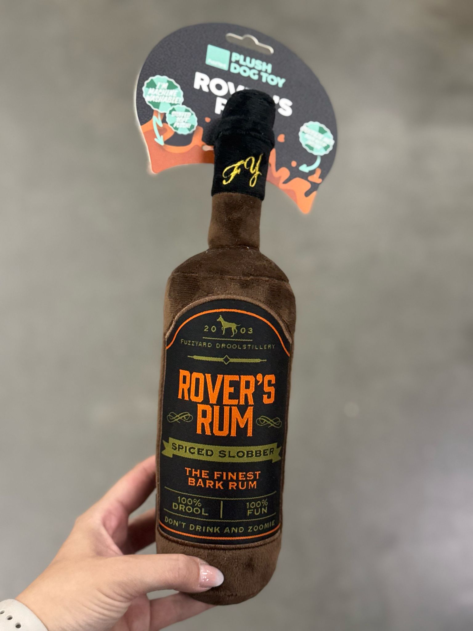 De product foto voor FuzzYard Rover's Rum Pluche