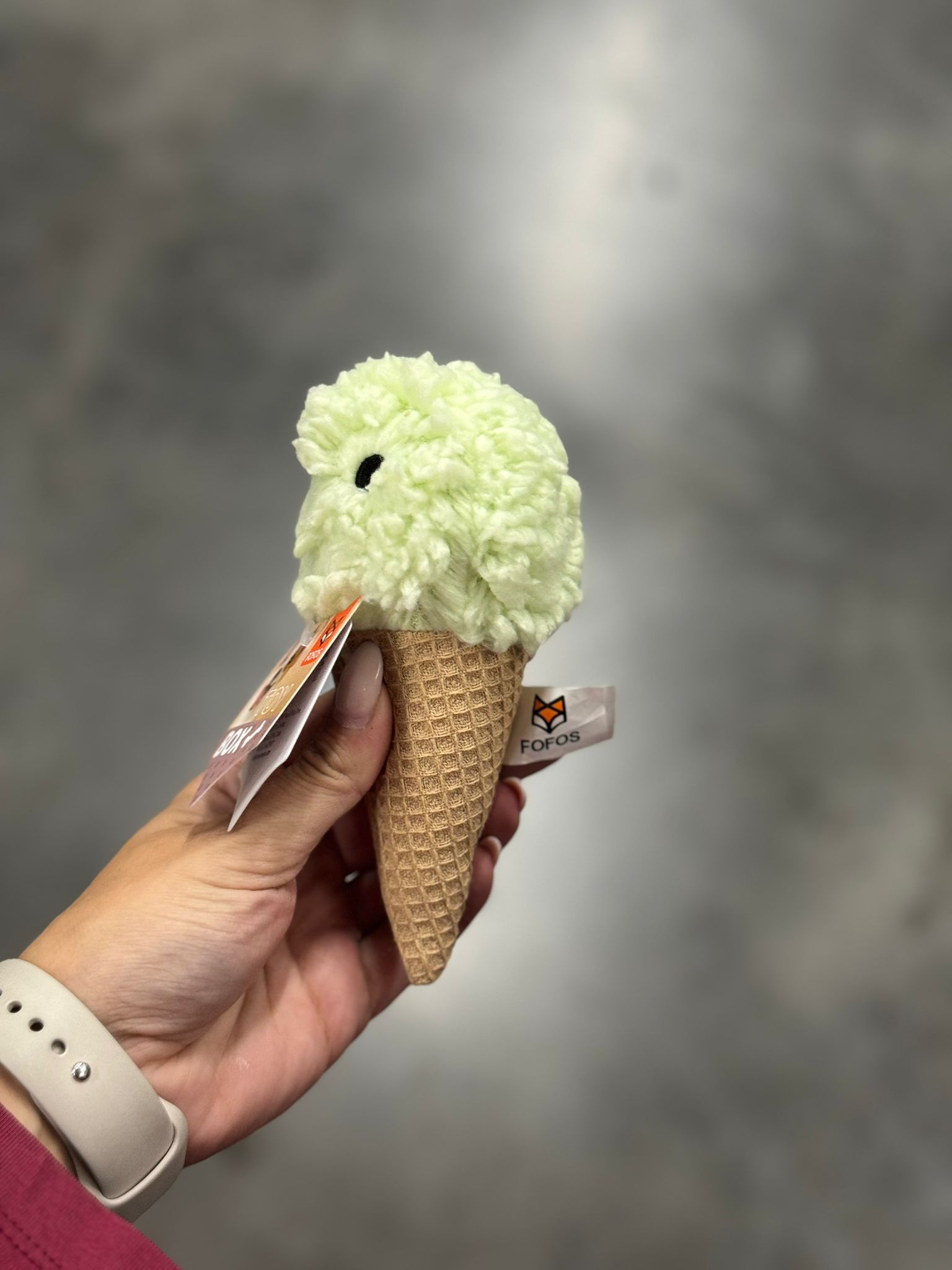 De product foto voor Fofos Puppy IJsje Pluche